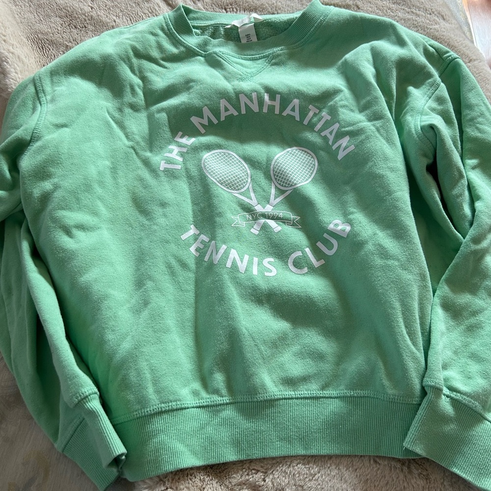 H&M Green Crewneck